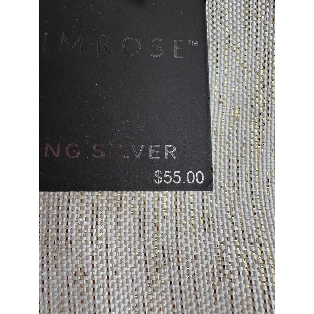 silver primrose dangling earrings NWT - Picture 3 of 3